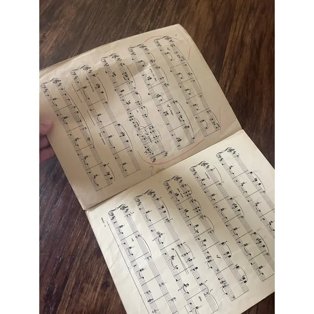 Vintage Christmas sheet music